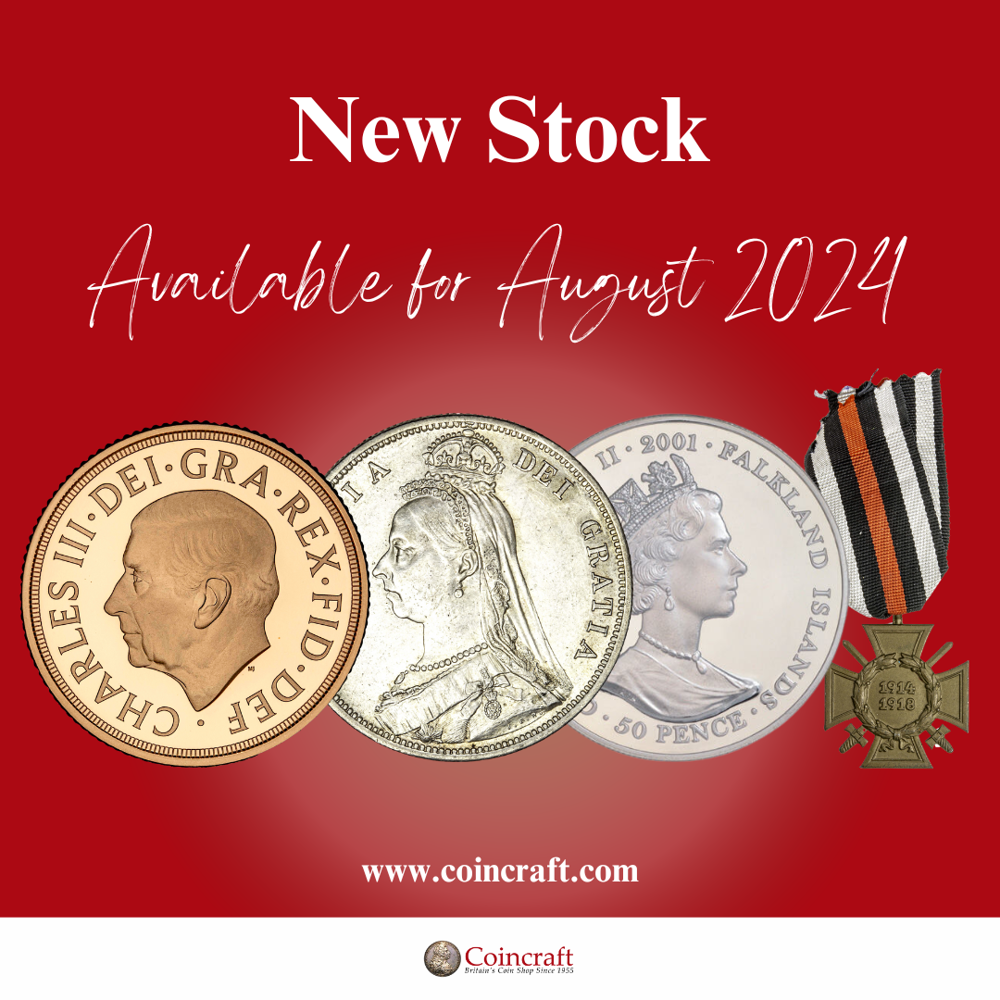 New Stock August 2024 - Coincraft